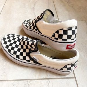 Checkered Vans